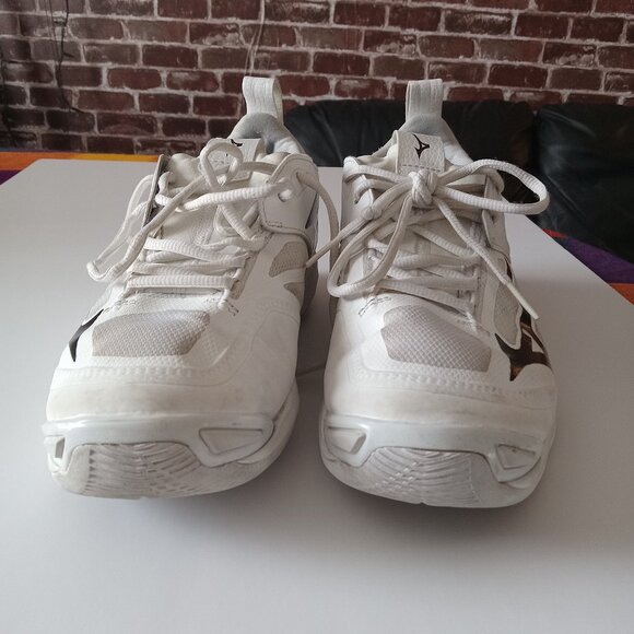 MIZUNO Volleyball Shoes WAVE DIMENSION  White size 39 - Picture 1 of 16